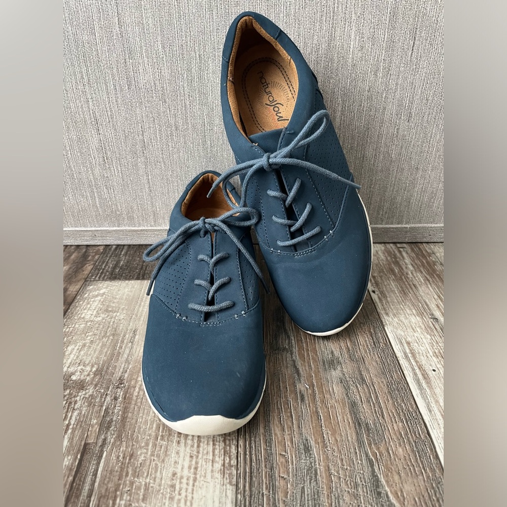 Natural Soul Oxford Smokey Navy size 8M